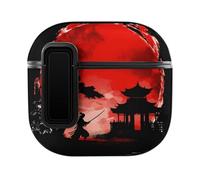 Custodia protettiva per auricolari in PC con arte marziale giapponese Aikido, compatibile con AirPods 4