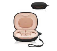 Custodia protettiva per auricolari JBL Sense LITE Yystao in morbido silicone compatibile con JBL Sense LITE, con cordino, antipolvere, antiurto e durevole, nero