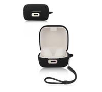 Custodia protettiva per auricolari Sennheiser ACCENTUM True Wireless, custodia in morbido silicone impermeabile, antiurto e antigraffio, ideale per la protezione quotidiana, colore nero