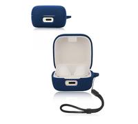 Custodia protettiva per auricolari Sennheiser ACCENTUM True Wireless, custodia in morbido silicone impermeabile, antiurto e antigraffio, ideale per la protezione quotidiana, blu