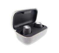 Custodia protettiva per auricolari Sennheiser Momentum True Wireless4/3, cover morbida in TPU antiurto con moschettone, leggera, antigraffio,