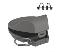 Custodia protettiva per auricolari SHOKZ Open Run Pro 2 per mini, custodia rigida da viaggio anti-pressione per cuffie sportive, grigio, 14,2 cm