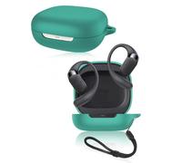 Custodia protettiva per auricolari SHOKZ OpenFit 2 T920, custodia in morbido silicone per SHOKZ OpenFit2 con impermeabile, antiurto e antigraffio, verde