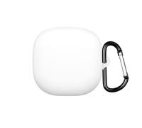 Custodia protettiva per auricolari SHOKZ OpenFit 2+ T921, in silicone, antiurto e antipolvere, colore bianco
