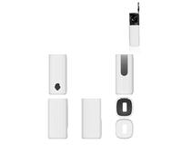 Custodia protettiva per auricolari Skullcandy Method 360 ANC, yystao morbido silicone compatibile con Skullcandy Method 360 ANC, antipolvere, antiurto e durevole, bianco