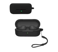 Custodia protettiva per auricolari Sony WF-C510, custodia in morbido silicone impermeabile, antiurto e antigraffio, ideale per la protezione quotidiana, colore nero