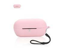 Custodia protettiva per auricolari Sony WF-C710N, yystao, morbida custodia in silicone con cordino, delicata sulla pelle e durevole, rosa