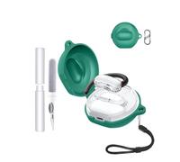 Custodia protettiva per auricolari Soundcore V40i, durevole ed ecologico, con fori precisi e compatibilità di ricarica, antiurto, piacevole al tatto, verde