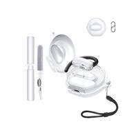 Custodia protettiva per auricolari Soundcore V40i, durevole ed ecologico, con fori precisi e compatibilità di ricarica, antiurto, piacevole al tatto, bianco