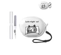 Custodia protettiva per auricolari UGreen HiTune S3, resistente ed eco-friendly con fori precisi e compatibilità di carica, antiurto, piacevole al tatto, ossa marce