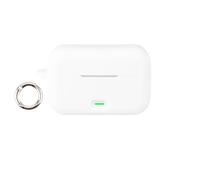 Custodia protettiva per auricolari wireless Realme Buds T500 Pro, custodia morbida in silicone per Realme Buds T500 Pro, antipolvere, antiurto, guscio protettivo (bianco)