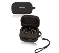 Custodia protettiva per auricolari wireless Soundcore P30i, custodia in silicone morbido con cordino, delicata sulla pelle e resistente, colore nero