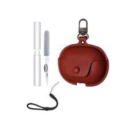 Custodia protettiva per auricolari XIAOMI REDMI Buds 6 Pro, ecologica, con posizionamento preciso dei fori, resistente agli urti e ai graffi, tocco piacevole, rosso