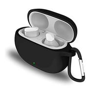 Custodia protettiva per Beats Studio Buds Custodia Cover con clip, Custodia in silicone Portachiavi Compatibile con Studio Buds Case Antiurto Frontale LED Visibile, NON include auricolari