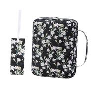 Custodia protettiva per Bibbia con motivo floreale per amici, studio donne