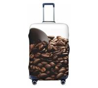 Custodia protettiva per bicchieri di vino al tramonto, resistente ai graffi, elastica, adatta per valigie da 45,7 a 81,7 cm, Chicchi di caffè., XL