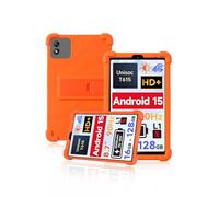Custodia protettiva per BNCF Bpad mini SE 8.7 pollici 2025 yystao bambini custodia morbida in silicone compatibile con BNCF Tablet Bpad mini SE, supporto regolabile (arancione)
