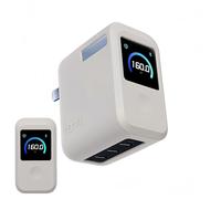 Custodia protettiva per caricabatterie, compatibile con Anker Smart GaN Pro 160W - Custodia in silicone da 1 mm per protezione antiurto e antipolvere durante il viaggio (grigio)