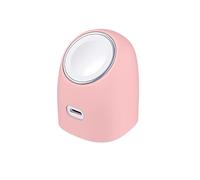 Custodia protettiva per caricabatterie Torras Ostand da 45 W, cover in morbido silicone con design antiurto per ricarica USB-C, blocco di ricarica da viaggio e uso domestico (rosa)