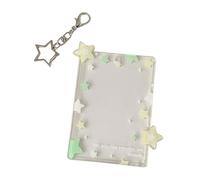 Custodia protettiva per carte da 3 pollici con gancio per il trasporto per foto, carte scolastiche, piccole custodie