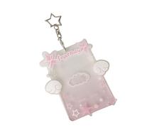 Custodia protettiva per carte in acrilico con tasche multiple per carte da pranzo scolastiche e carte fotografiche organizer sacchetti vetrina