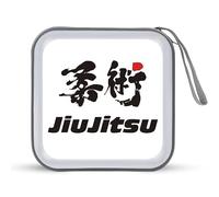 Custodia protettiva per CD brasiliano Jiu-Jitsu con 40 scomparti per DVD, per auto, casa, viaggi