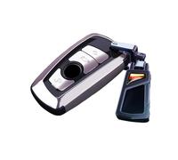 Custodia protettiva per chiave auto Custodia Protettiva Chiave A Distanza Auto Placcatura ABS Per BMW 1 2 3 4 5 6 7 Serie F20 F30 F31 F34 F10 F11 X3 F25 X4 I3 M3 M4(18)