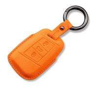 Custodia protettiva per chiave auto Guscio di copertura per chiave auto in stile per Passat B8, per Tiguan, per Magotan, per Golf, per Skoda, per Kodiaq, per Superb, per A7, accessori(Orange set 1)