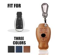 Custodia protettiva per chiave auto Guscio di copertura per chiave per A,C,E,S,G per Classe per GLA per CLA per GLK per GLC W204 463 176 251 205 Accessori(Black)