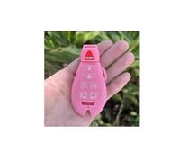 Custodia Protettiva Per Chiave Auto In Silicone A 7 Pulsanti Per Chrysler Per Grand Per Voyager Per Town Per Country Ricambi auto(Pink)