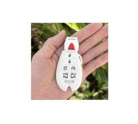 Custodia Protettiva Per Chiave Auto In Silicone A 7 Pulsanti Per Chrysler Per Grand Per Voyager Per Town Per Country Ricambi auto(Bianca)