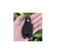 Custodia Protettiva Per Chiave Auto In Silicone A 7 Pulsanti Per Jeep Per Commander(Black red)