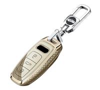 Custodia protettiva per chiave auto ontto PC per Audi A3 A6 A7 A8 Q7 Q8 Q4 E-Tron S3 Sportback SQ7 SQ8 RS6 RS7 A8L 2019-2024 Accessorio Cover chiave Etui chiave 3 tasti-