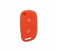 Custodia protettiva per chiave auto Per Citroen Coupe C2 Per C4 Per Picasso Per C5 C6 C8 Xsara Per Peugeot 306 407 807 Guscio chiave auto con telecomando a conchiglia modificato(Red)