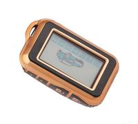 Custodia protettiva per chiave auto Starline E60 E61 E62 E90 E91 russa bidirezionale auto telecomando fornisce copertura completa e vestibilità sicura (oro nero)