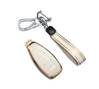 Custodia Protettiva per Chiave Telecomando Auto in TPU per Focus 3 4 ST, Fiesta, Fusion, Kuga, Ecosport, Mondeo MK3 MK4 (Nera)