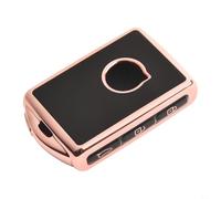 Custodia protettiva per chiave telecomando auto, in TPU, per XC40, XC60, S90, XC90, V90, progettata per mantenere l'accessibilità dei pulsanti (rosa)