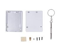 Custodia protettiva per circuito stampato Scatola di progetto per componenti elettronici in lega di alluminio per R3 (Argento)