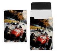 Custodia protettiva per computer portatile da 14 pollici, impermeabile, sottile, per tablet e notebook, motivo: Cars Racing