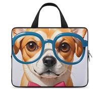Custodia protettiva per computer portatile da 25,4 cm con morbido papillon per cani e animali domestici, custodia protettiva per computer portatile o tablet da 10 pollici