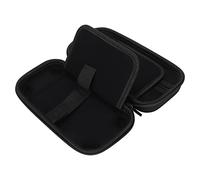 Custodia protettiva per console di gioco Custodia rigida Custodia protettiva portatile con doppia cerniera per interruttore Materiale EVA Durevole Resistente agli urti Design (Cerniera nera regolare)