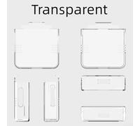 Custodia protettiva per console di gioco Miyoo Flip con assorbimento degli urti a 360 gradi e design impermeabile per la massima durata (trasparente)