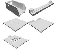 Custodia Protettiva per Contatore Geiger GQ GMC-600 Plus con Schermi