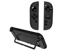 Custodia protettiva per controller Switch 2, cover in silicone per gamepad Switch 2, antiscivolo, antiurto, per Switch 2 Joy-Con con ritagli precisi per pulsanti (5 opzioni di colore) (nero)