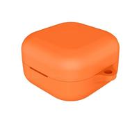 Custodia protettiva per cuffie adatta per Sam-sung Galaxy Buds4/4 Pro, custodia antiurto e antipolvere per Galaxy Buds4/4 Pro (arancione)