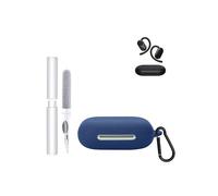 Custodia protettiva per cuffie Anker soundcore AeroFit 2, resistente ed ecologico, con fori precisi e compatibilità di carica, antiurto, piacevole al tatto, blu