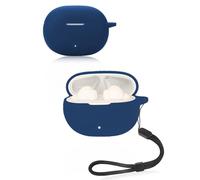 Custodia protettiva per cuffie Bluetooth Honor Choice X7i, in morbido silicone, impermeabile, antiurto e antigraffio, ideale per la protezione quotidiana, blu