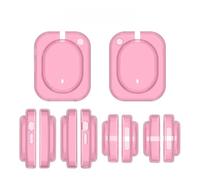 Custodia protettiva per cuffie Niente (a) 2026 TPU sottile antiurto custodia protettiva antipolvere e antigraffio per auricolari (rosa trasparente)