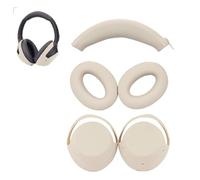 Custodia protettiva per cuffie Sony WH-1000XM4, custodia protettiva in silicone per auricolari 1000XM4, custodia protettiva per cuffie, resistente al sudore e facile da pulire (beige)