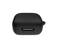 Custodia protettiva per cuffie Soundcore P30i, custodia in silicone a prova di caduta e antipolvere, con gancio (nero)
